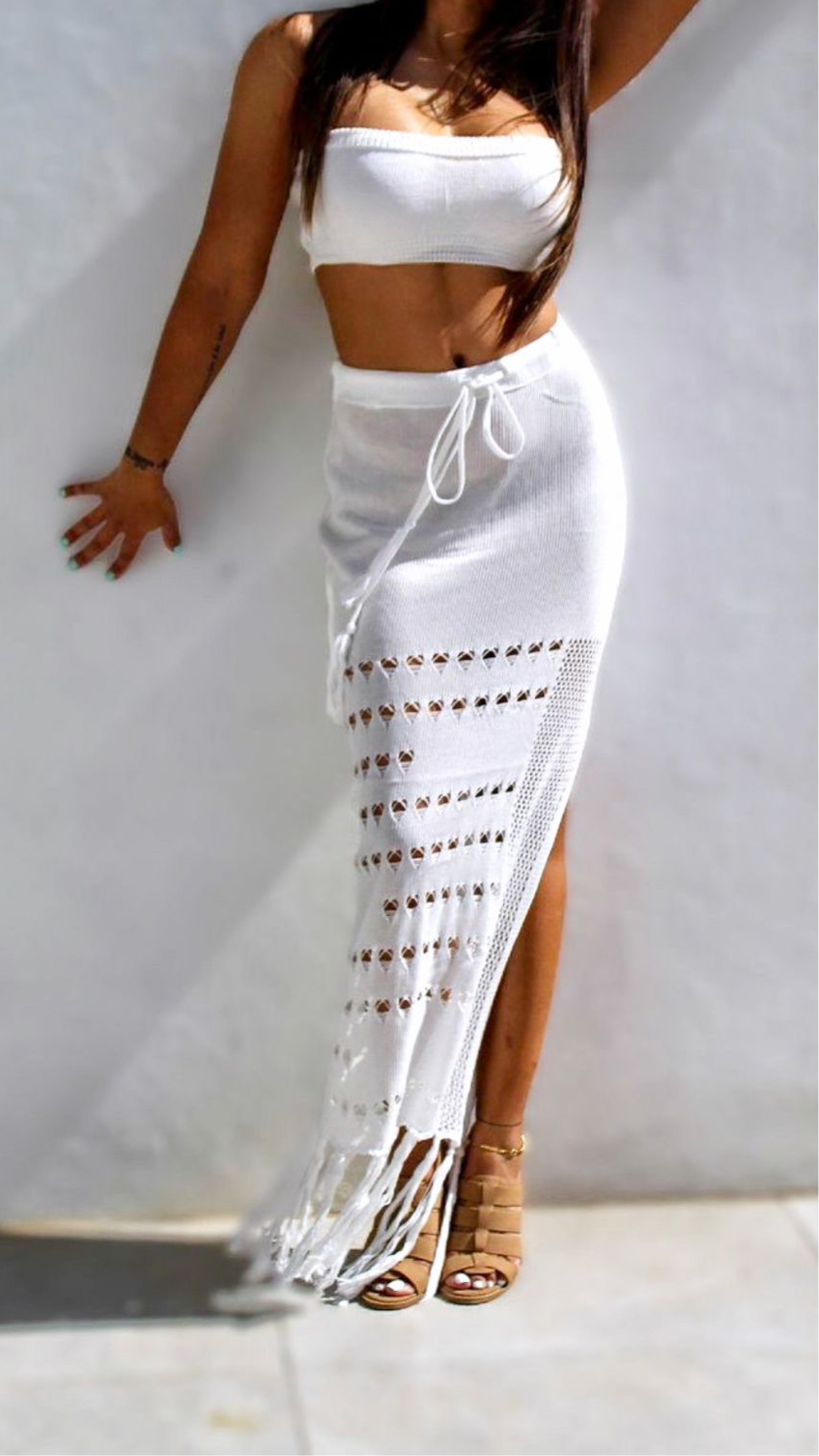 Stella Long Set - White