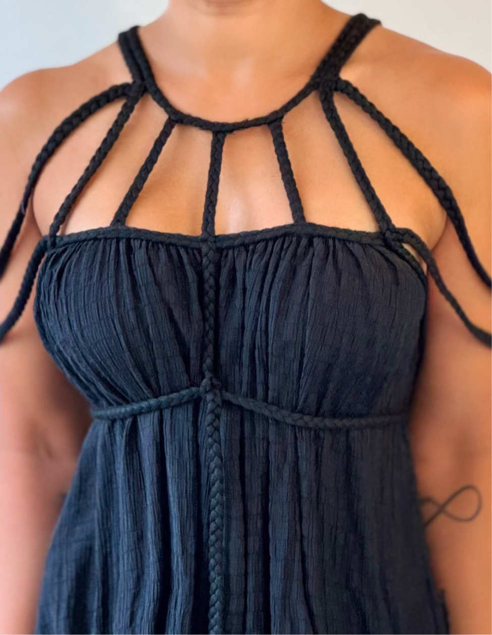 Jessica Maxi Dress - Black