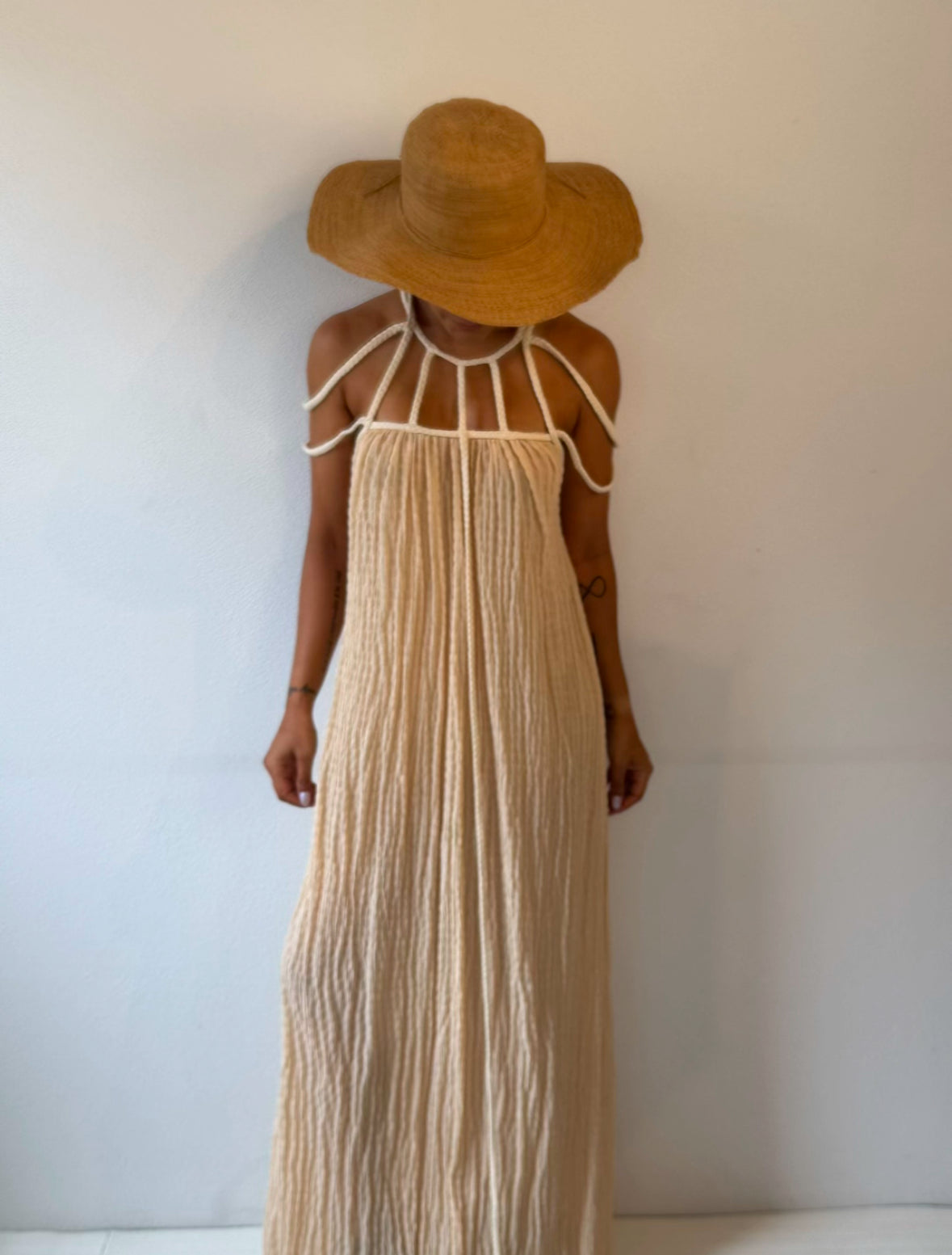 Jessica Maxi Dress - Pearl