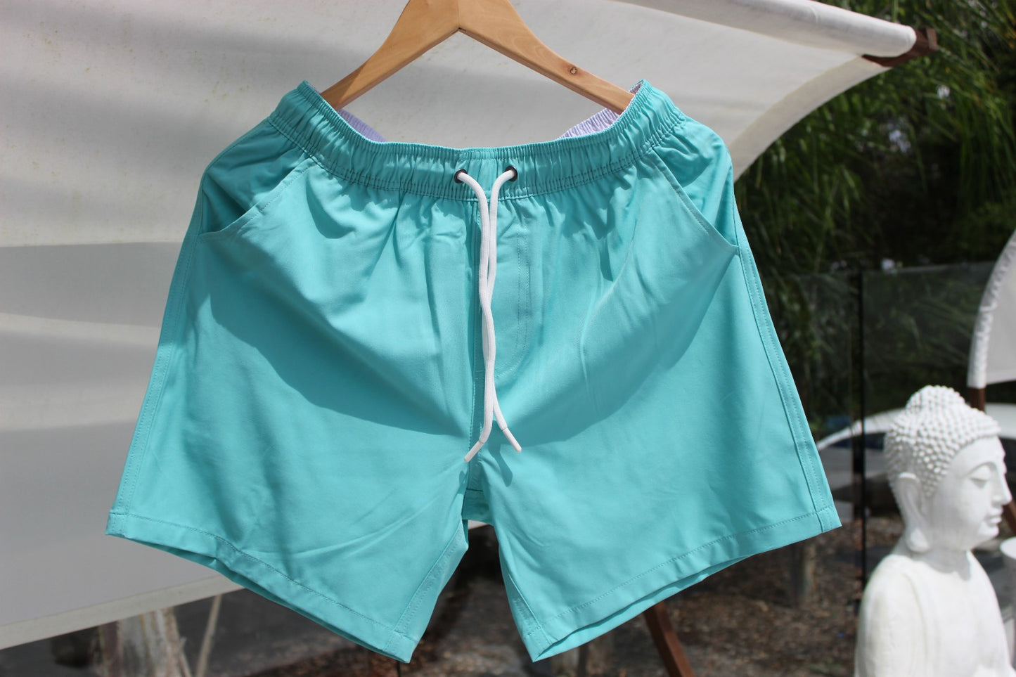 Jeff Board Shorts - Aqua - 7ASIDE