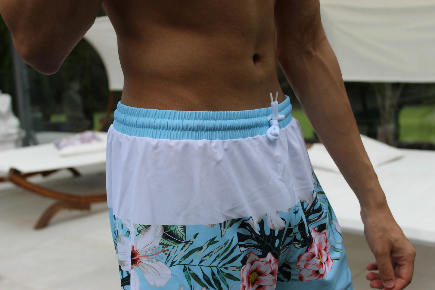 Poolside Coastal Breeze - Board Shorts