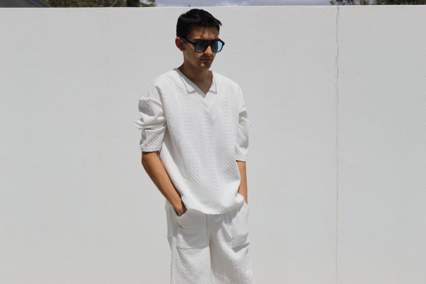 Poolside Cabana Top - White