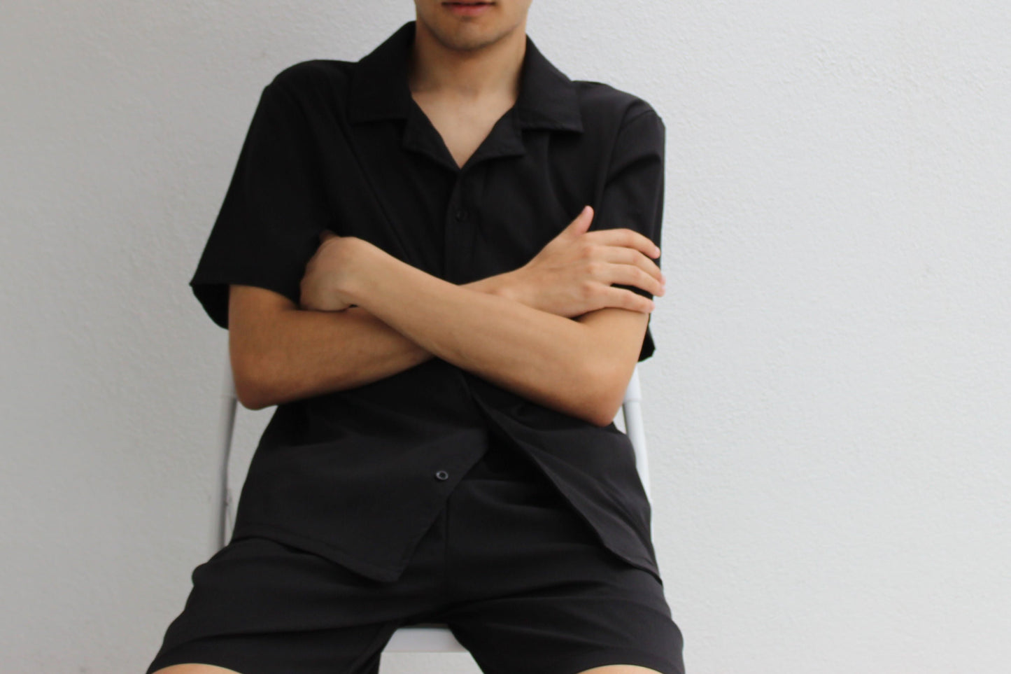 Poolside Breeze Shirt - Black