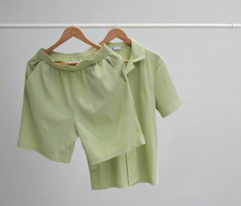 Poolside Breeze Shorts - Green