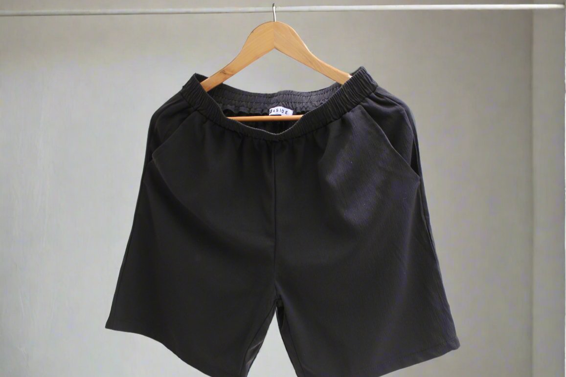 Poolside Breeze Shorts - Black