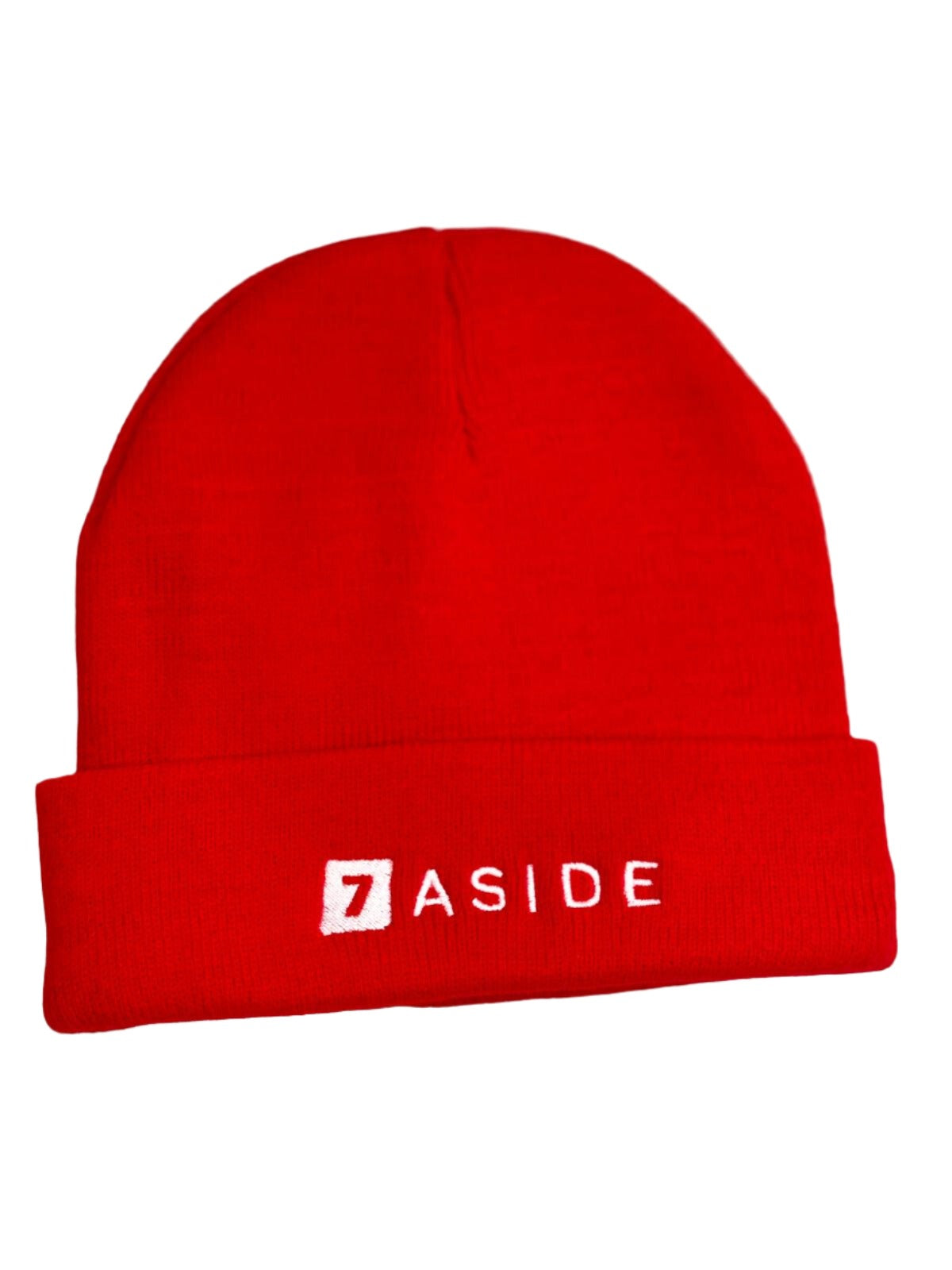 Everyday Essential Beanie - Red - 7ASIDE