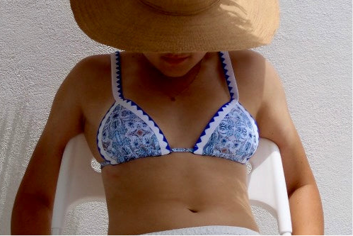 Poolside Marine - Bikini Top