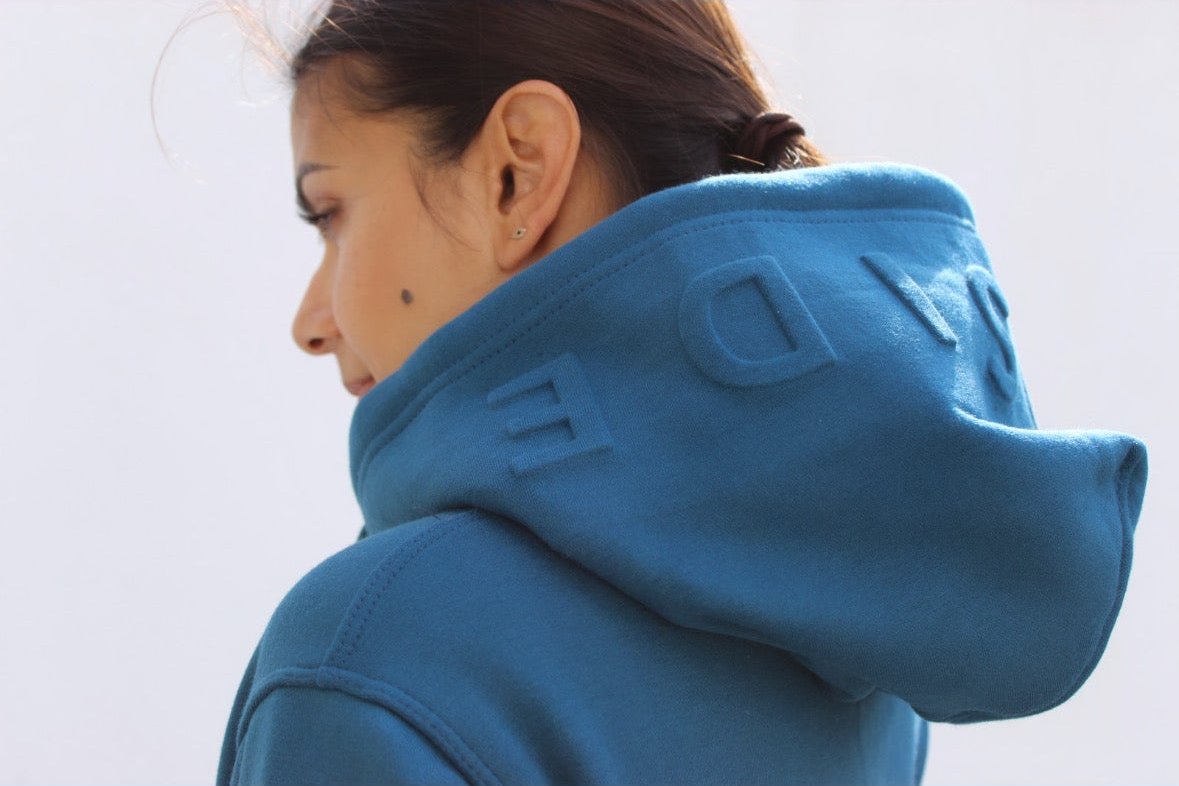 Womens OG Hoodie - Teal - 7ASIDE