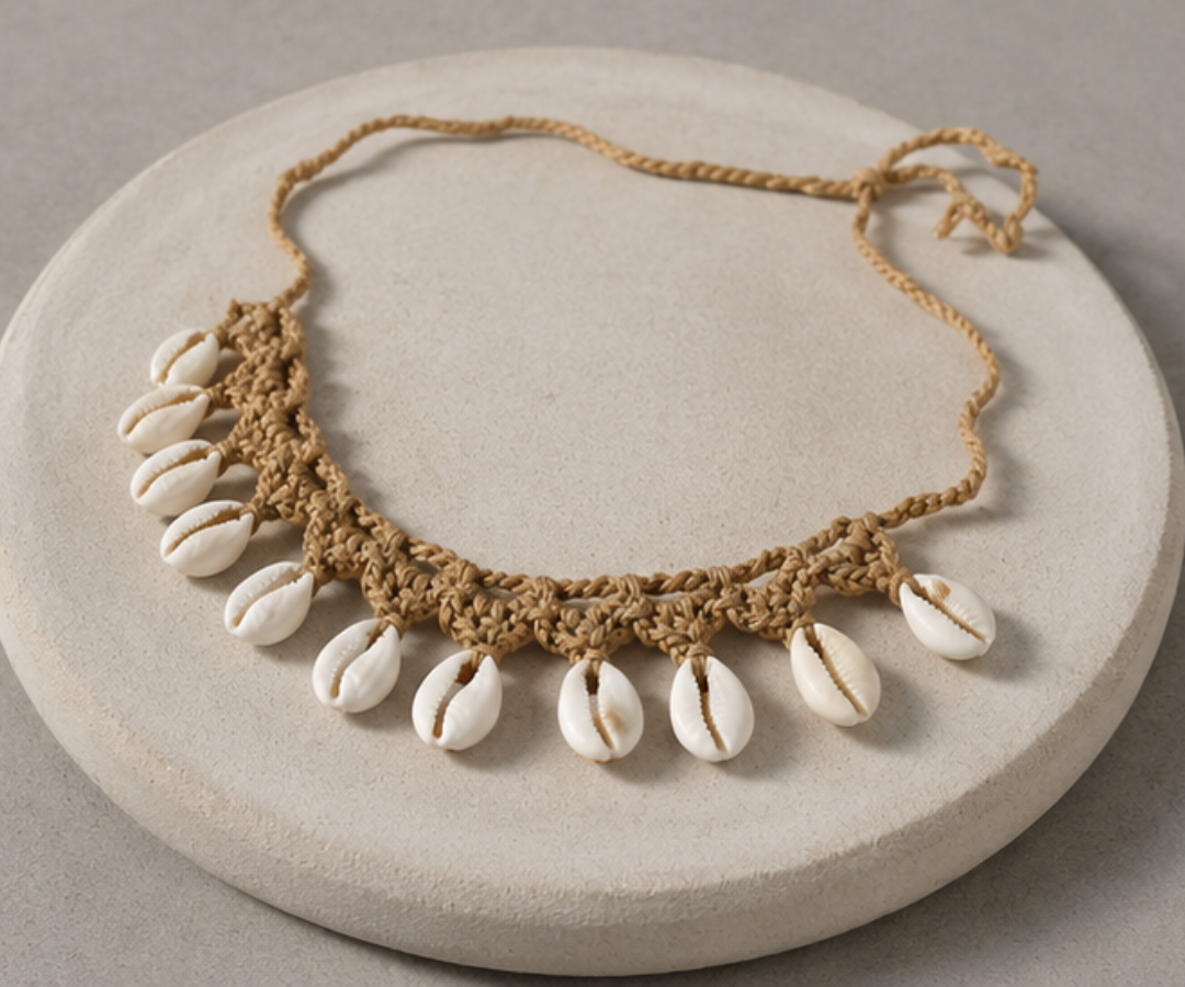 Beach House Necklace - White - 7ASIDE