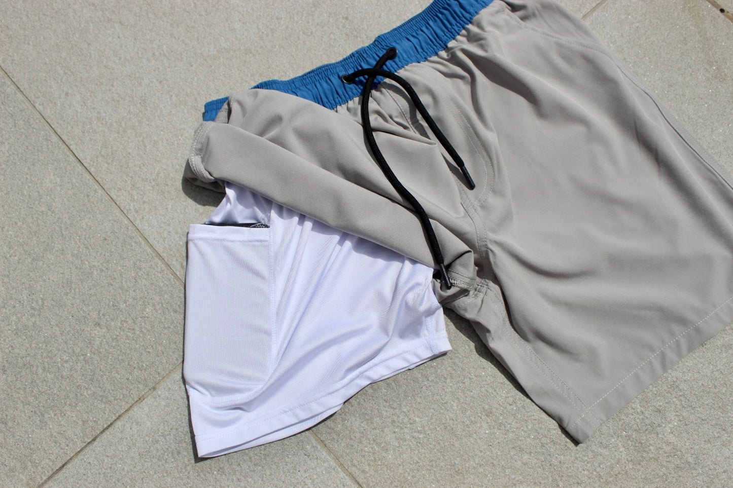 Jeff Board Shorts - Grey