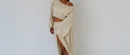 Beach House Bohemian Skirt - Cream