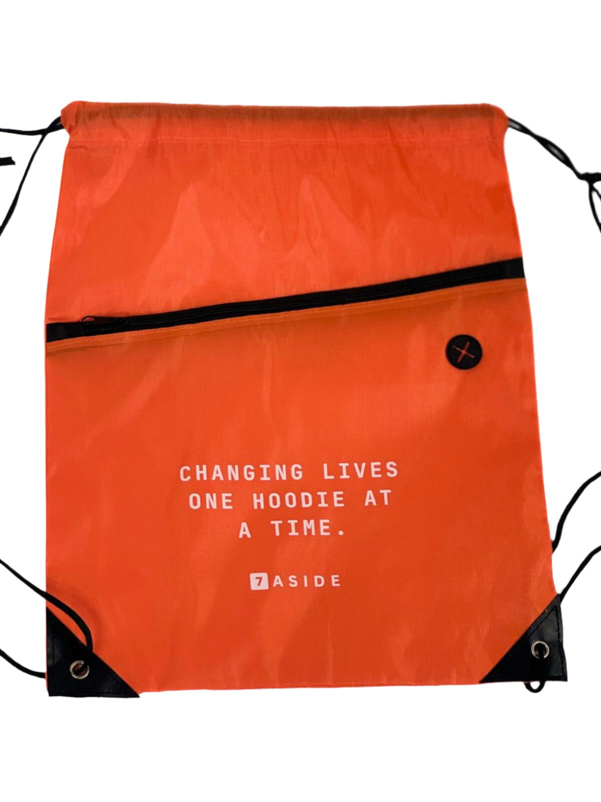 Drawstring Bag - Orange - 7ASIDE