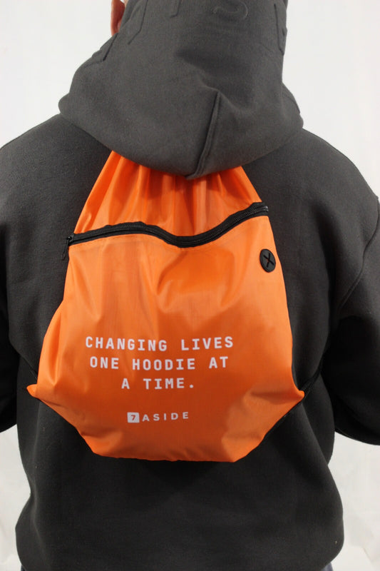 Drawstring Bag - Orange - 7ASIDE